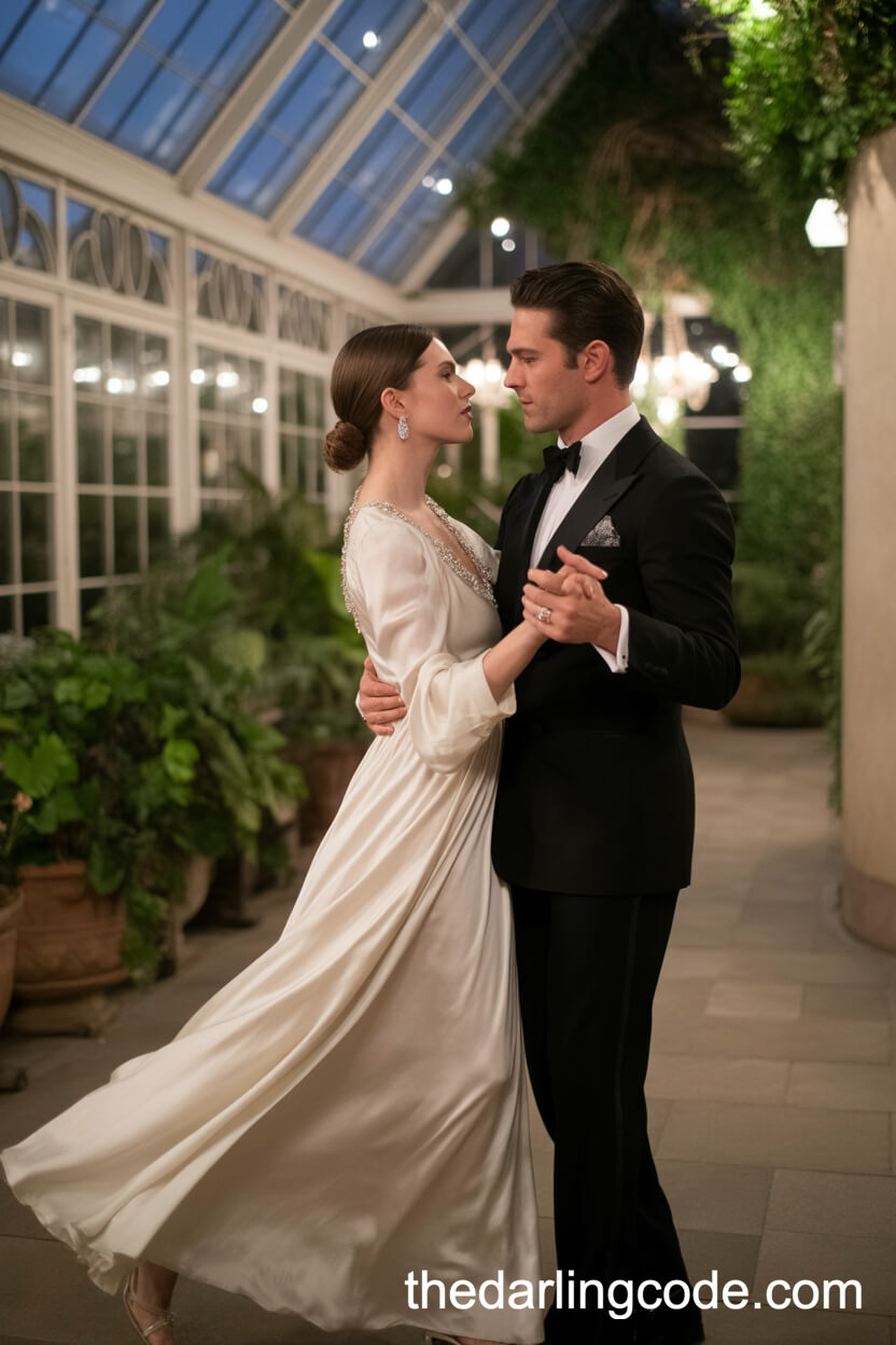 Moonlit Waltz In A Glass Conservatory