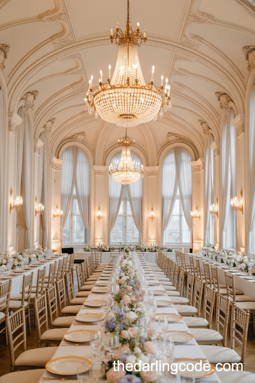 Crystal Chandelier Ballroom