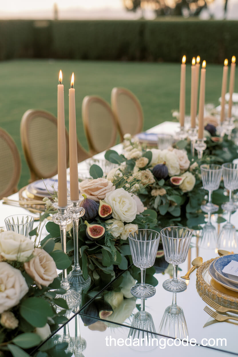 Baroque Outdoor Tablescape