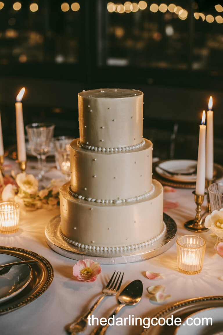 old money wedding cake ideas