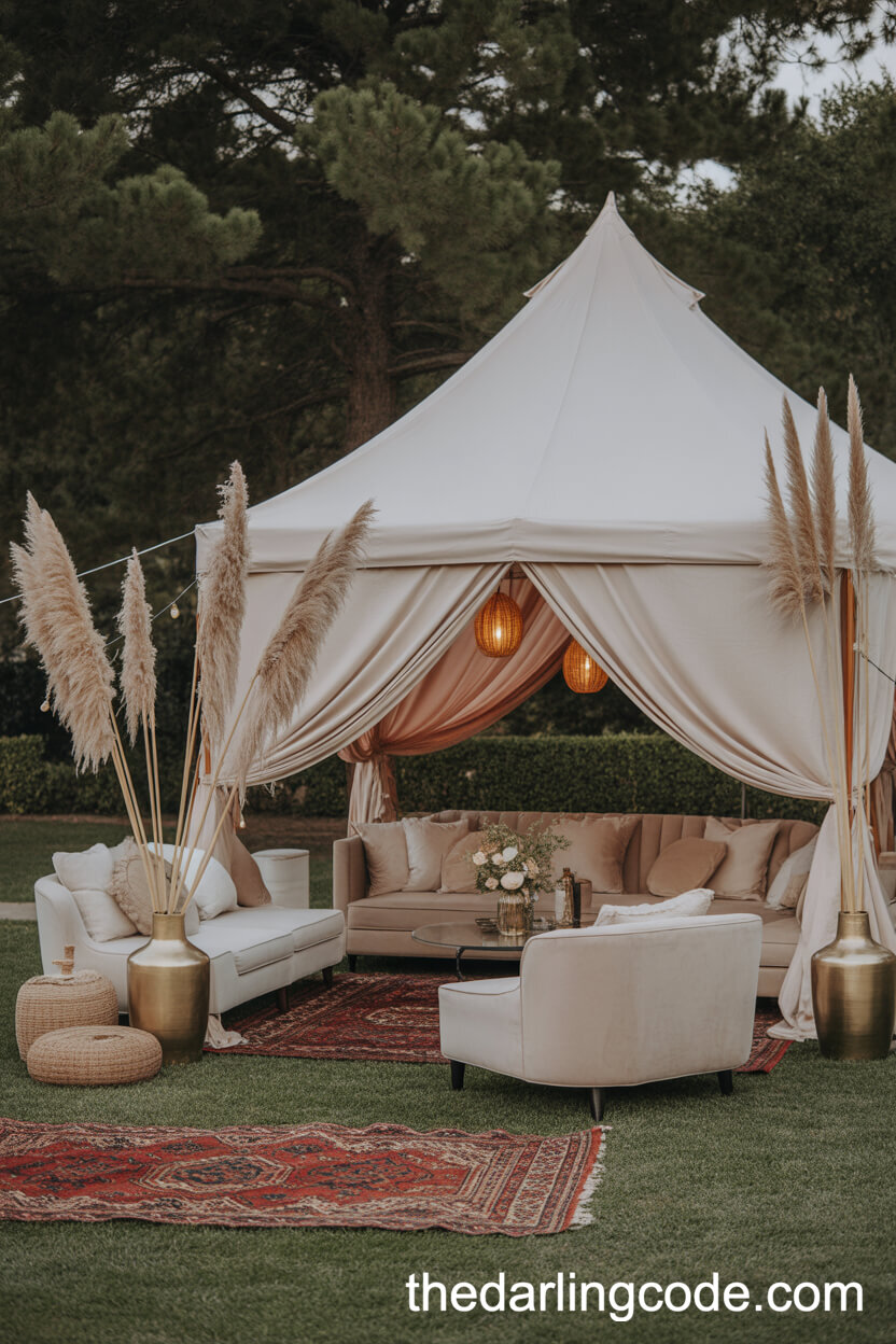 Bohemian Outdoor Lounge Corner