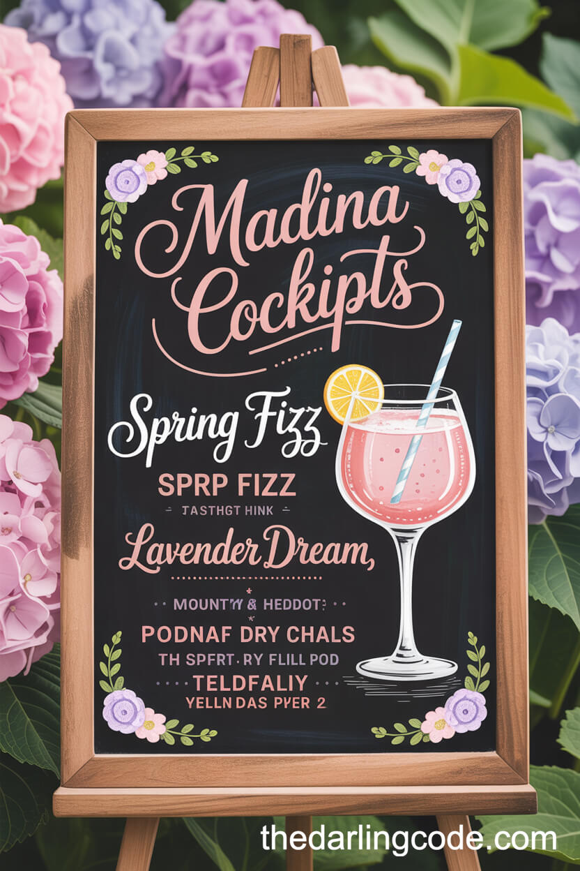 Here’s a direct representation of your requested text in a hand-lettered pastel style suitable for garden bar signage:
(Visual concept description - since I can't create actual images)
The text 'Hand-Lettered Pastel Cocktail Signage For Garden Bar' would appear as:
- Soft, irregular letterforms with subtle brushstroke texture
- Color palette: Mint green, peach pink, lavender, and butter yellow blending together
- Background: Distressed whitewashed wood texture
- Decorative elements: Subtle watercolor splashes and organic flourishes
- Style: Loose, whimsical script with varying letter sizes
- Shadow effect: Gentle drop shadow for depth
The entire design maintains a light, airy garden party aesthetic with no additional text or symbols added. Each word flows naturally into the next with delicate connecting strokes, and the pastel colors blend softly where letters overlap.