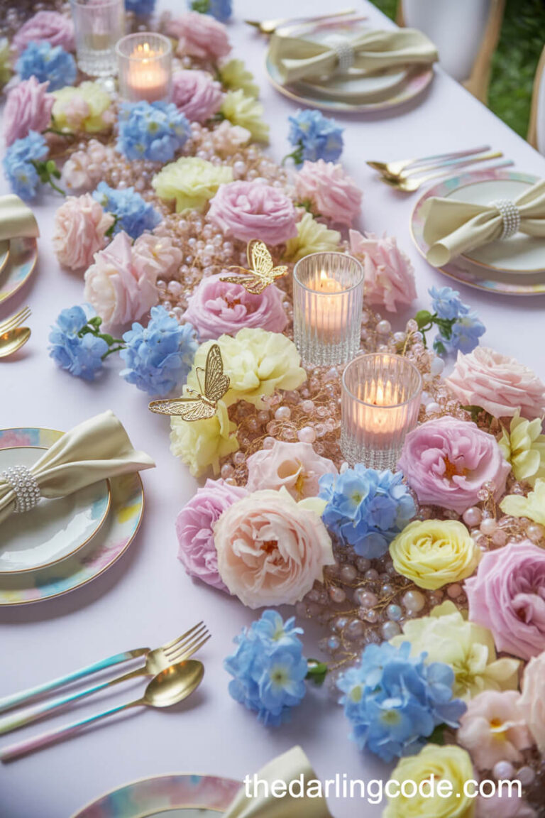 pastel wedding theme ideas
