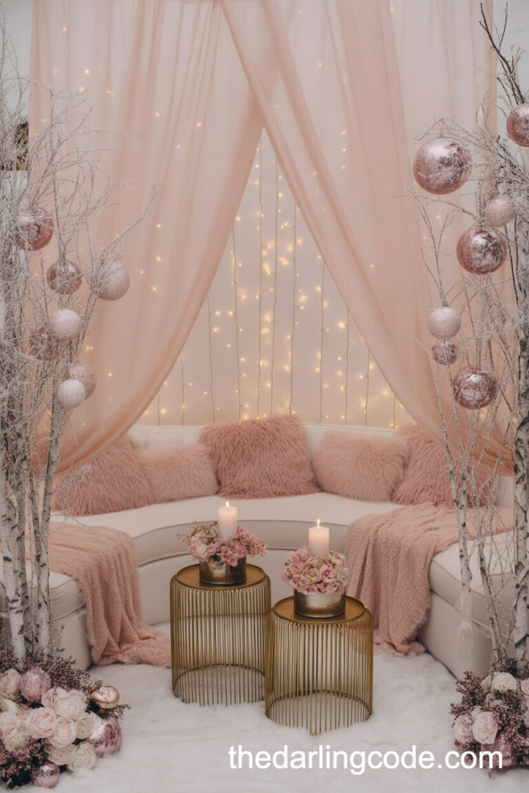 pink wedding decor ideas