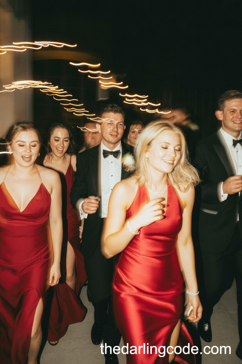 Festive Bridal Party