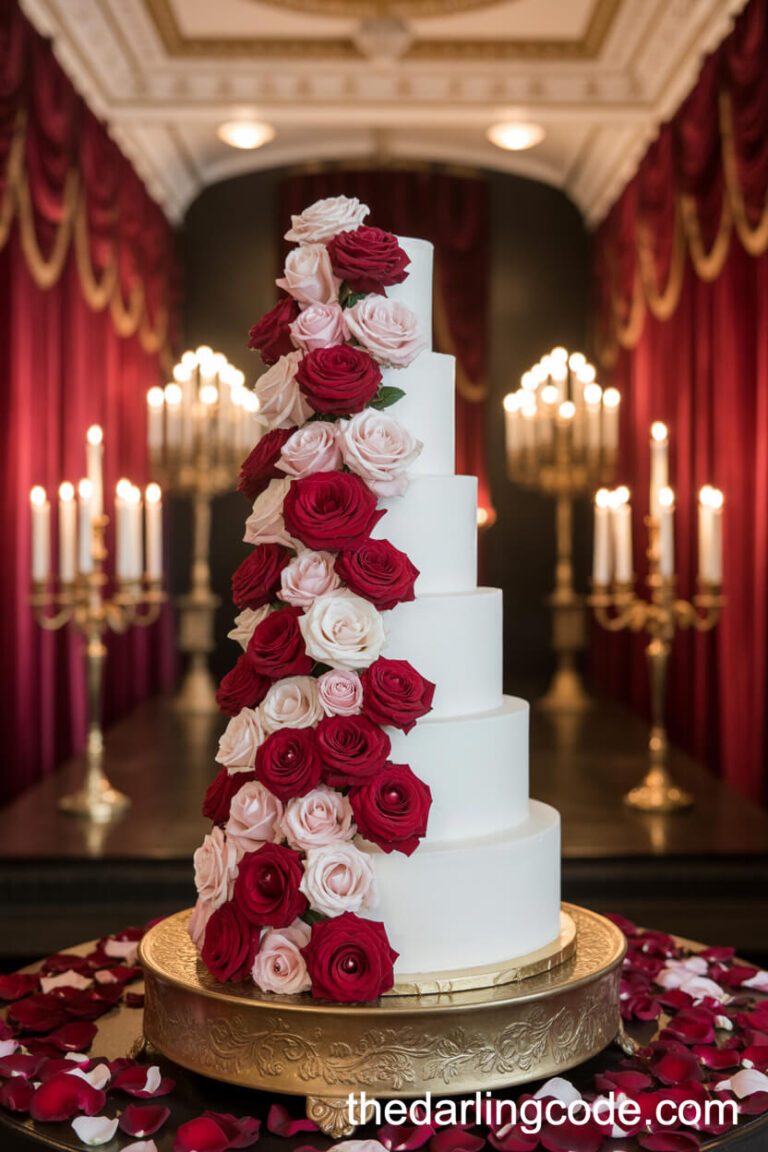 romantic wedding cake ideas