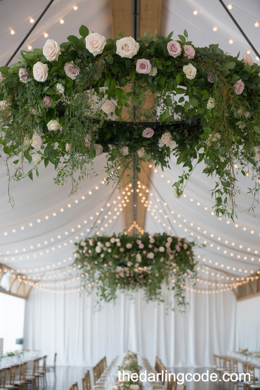 Lush Hanging Floral Arrangements