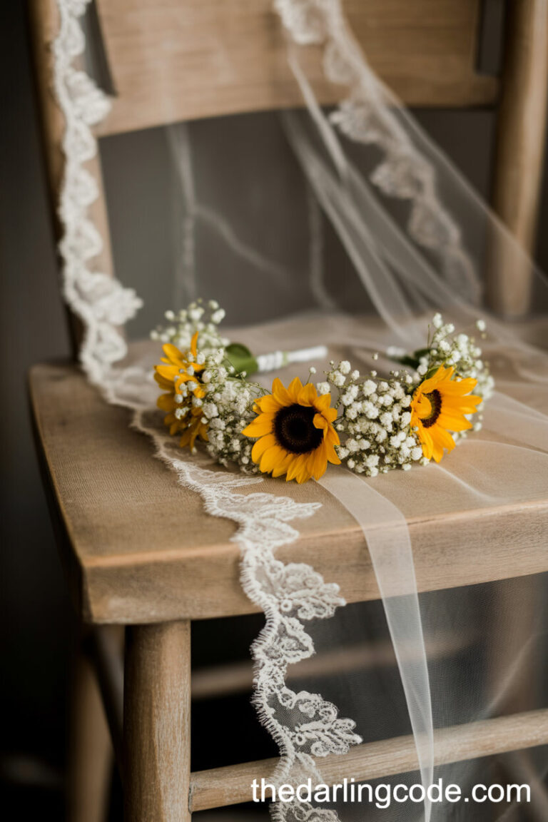 rustic sunflower wedding ideas