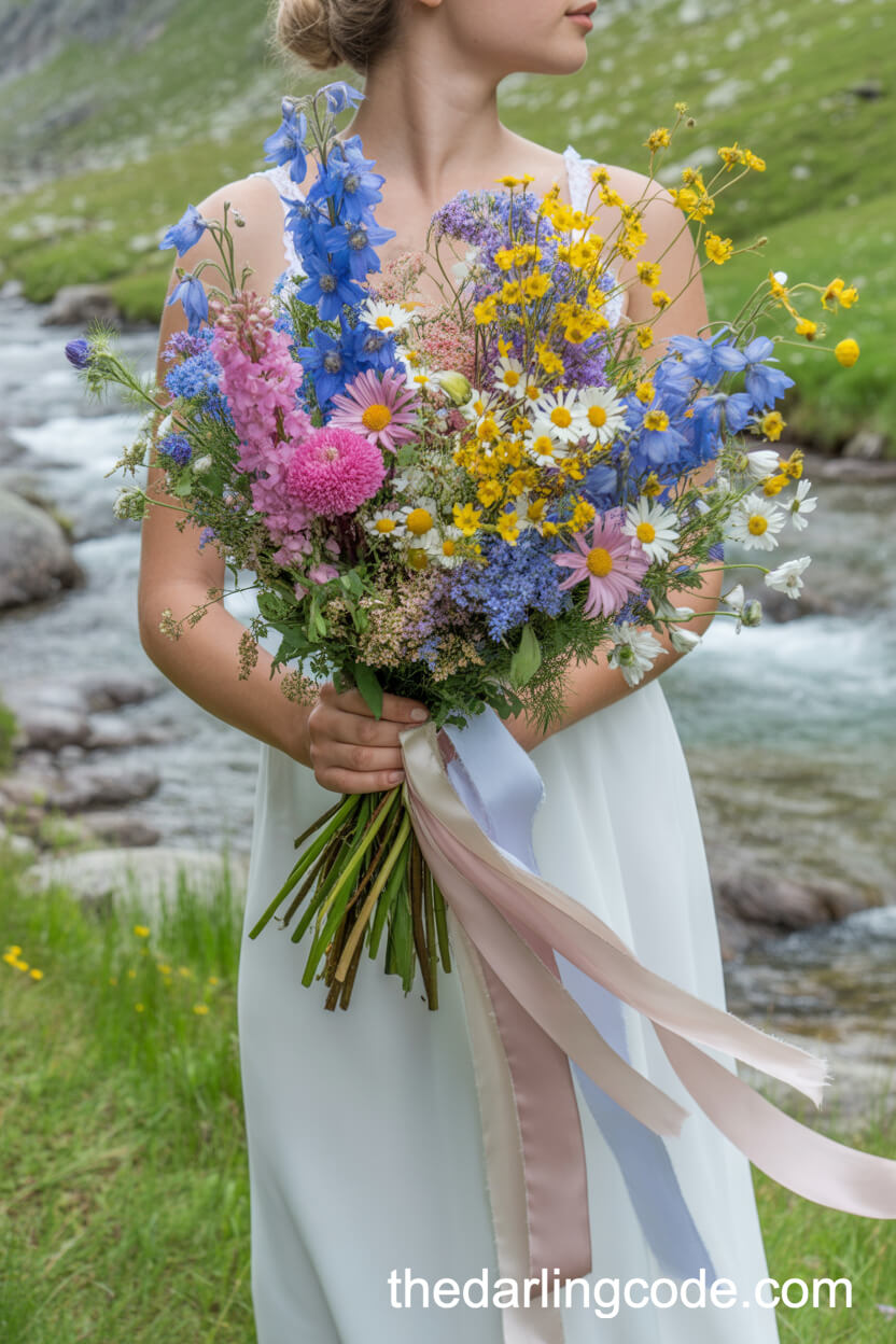Mountain Wildflower Alpine Bouquet