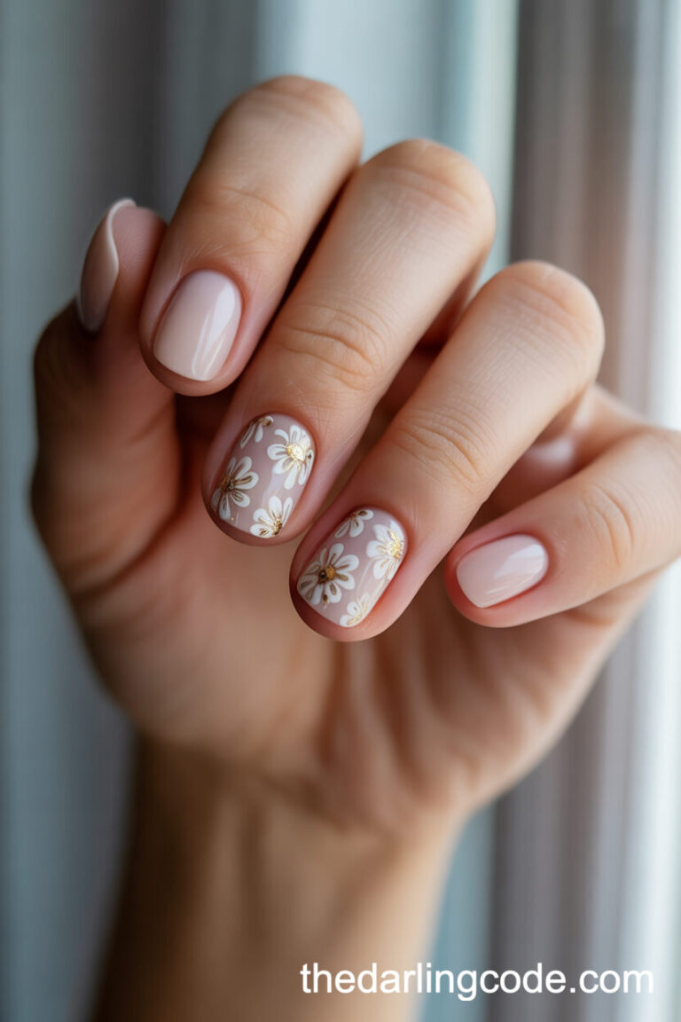 short bridal nails