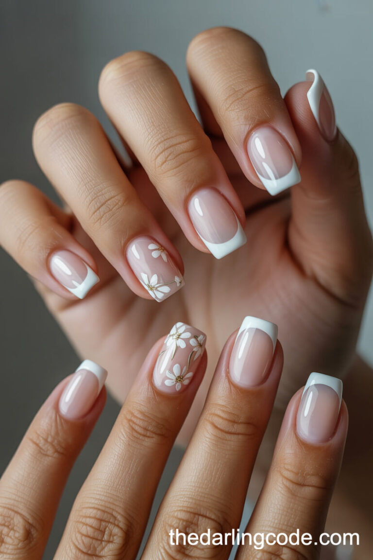 short wedding nails