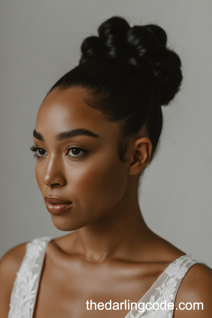 Sleek High Bun