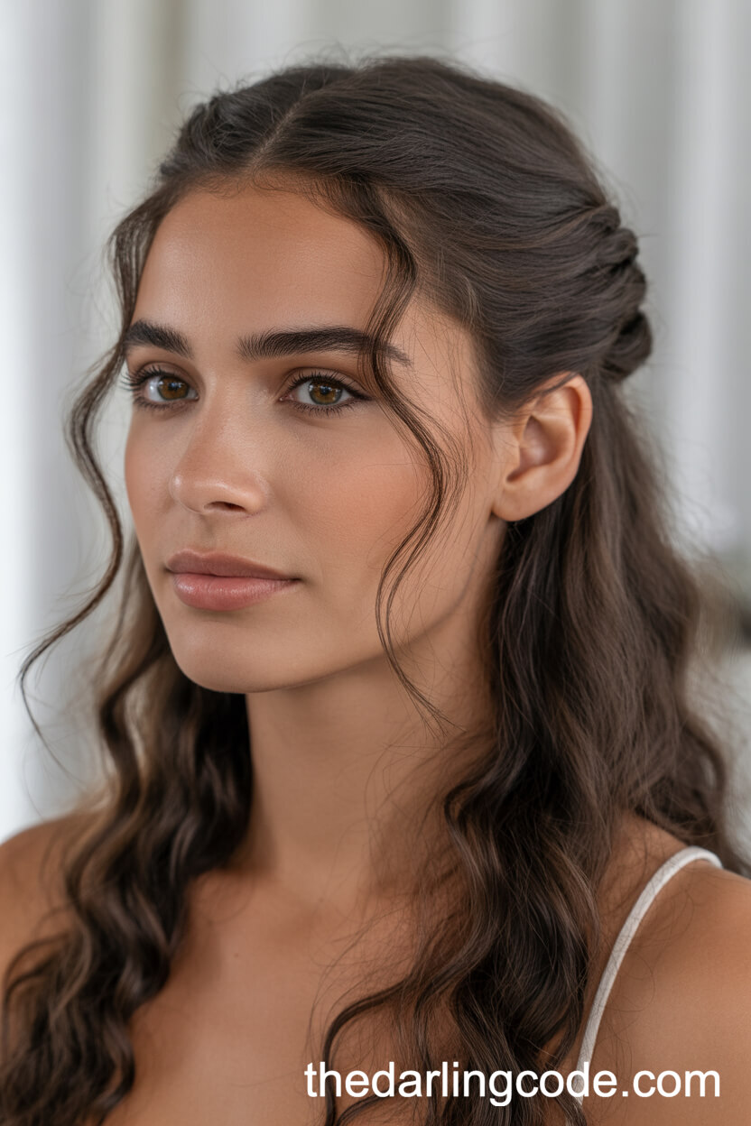 Half-Up Twisted Waves