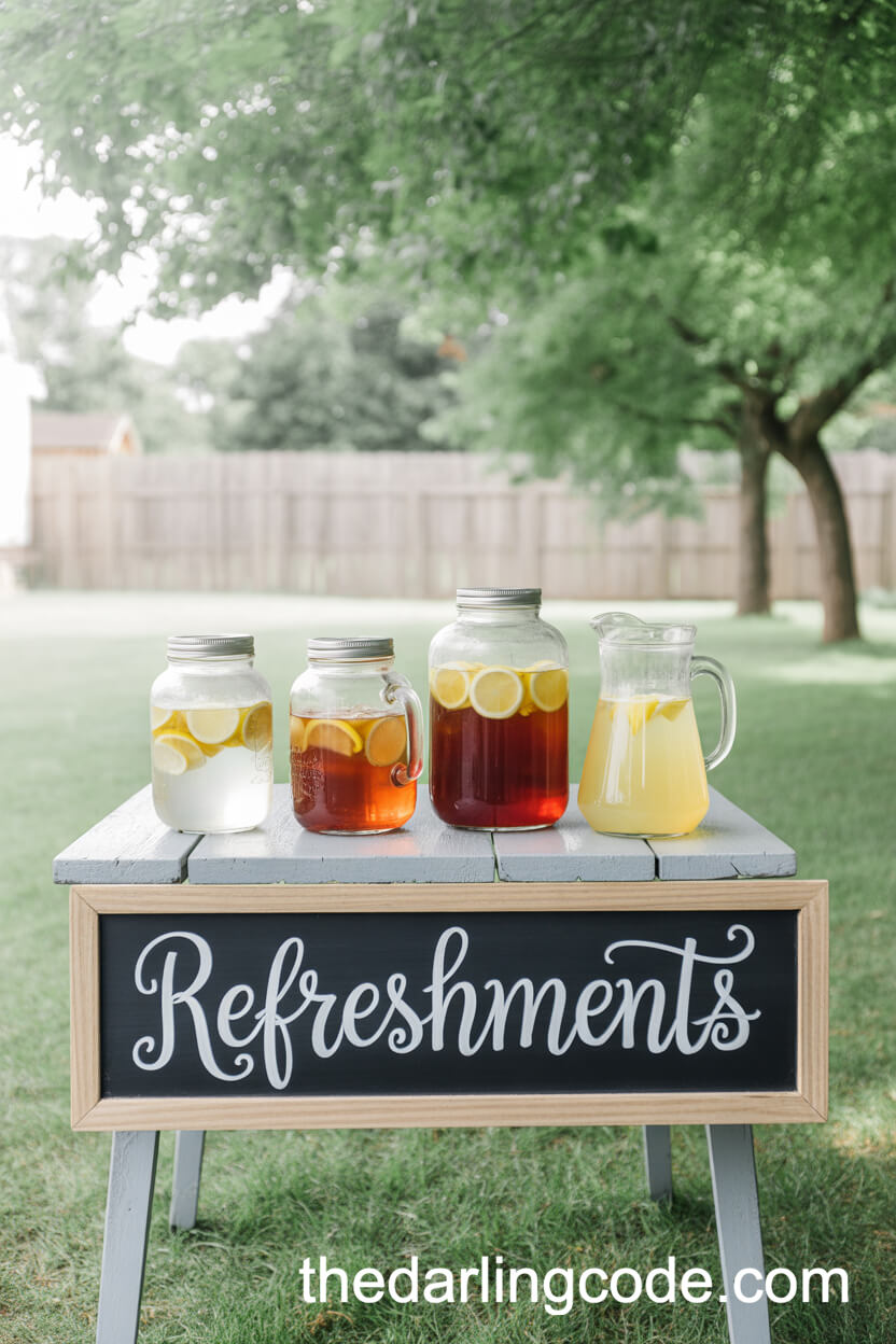Refreshing Beverage Station