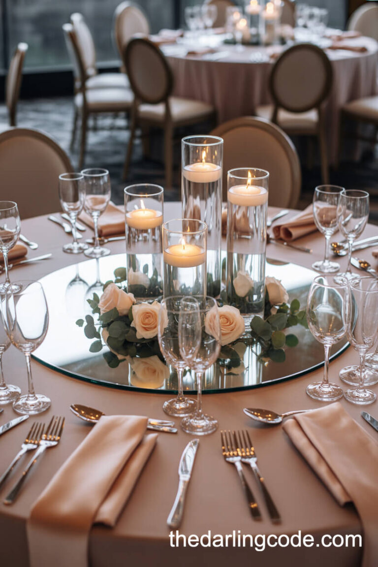 small wedding table decorations