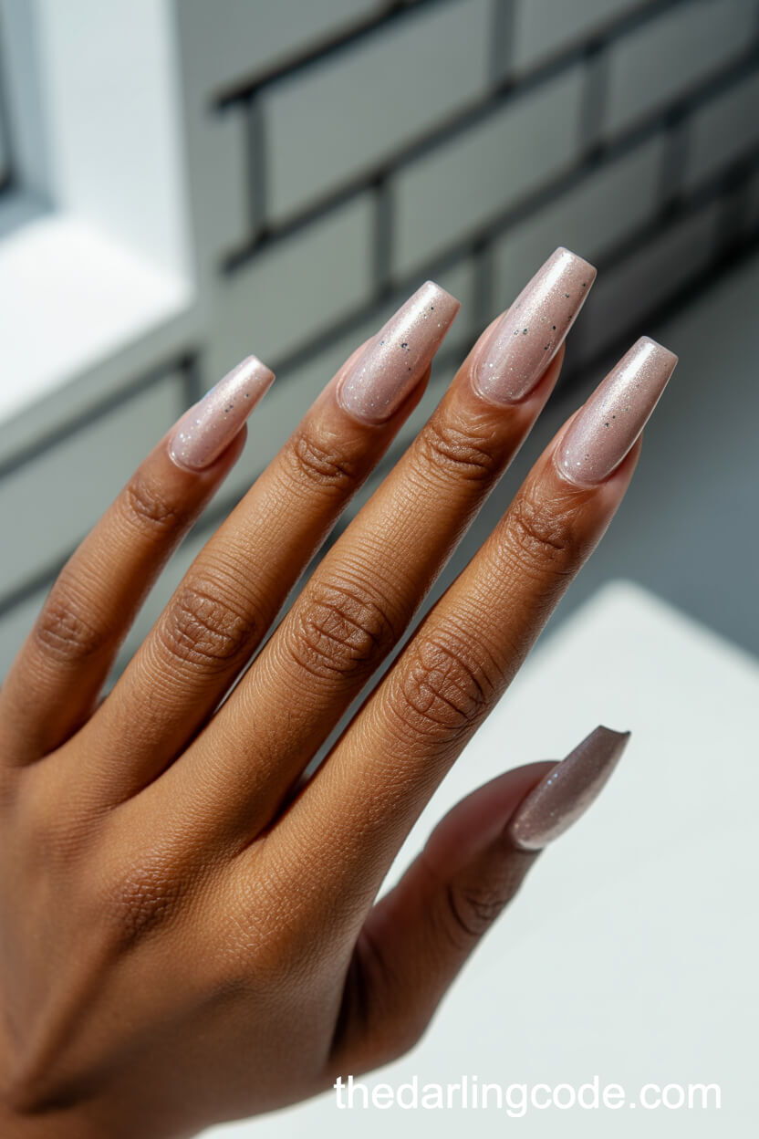 Champagne Shimmer Micro-Glitter