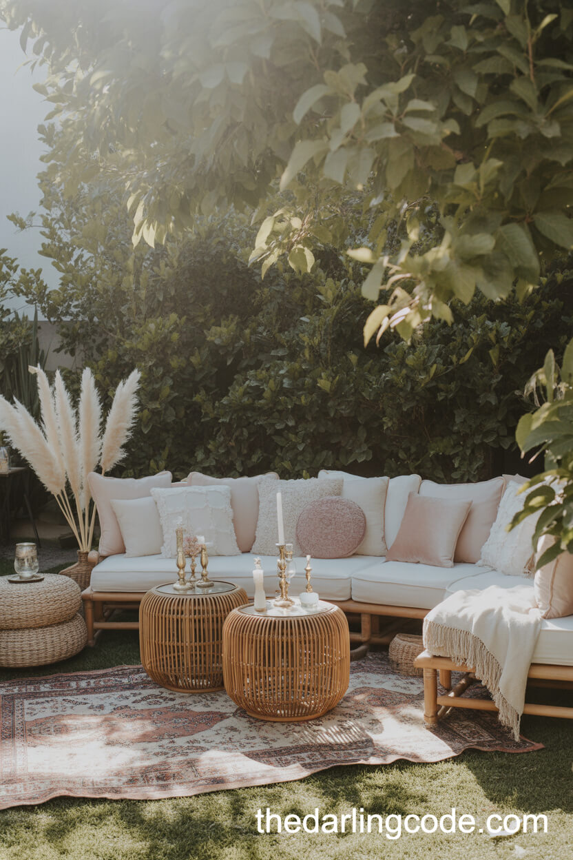 Bohemian Garden Lounge Retreat