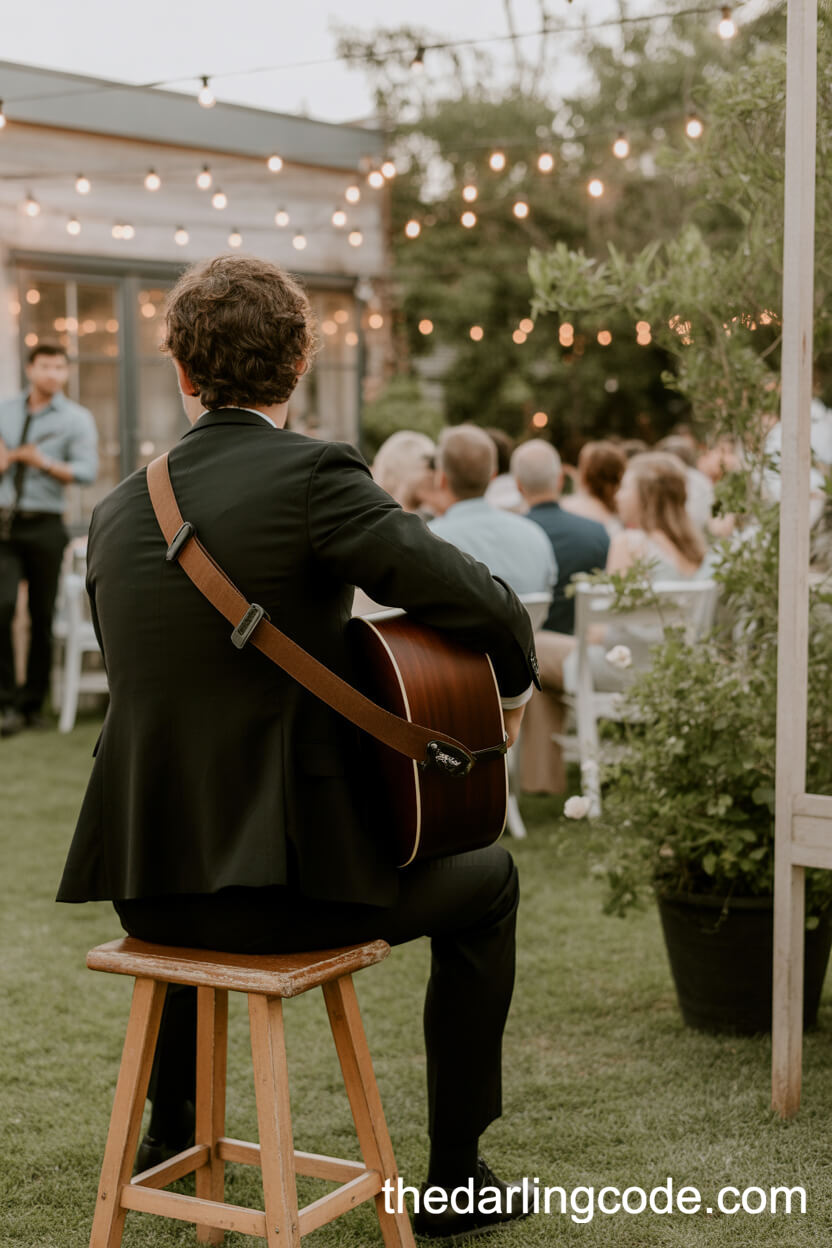 Acoustic Music Nook At The Reception
