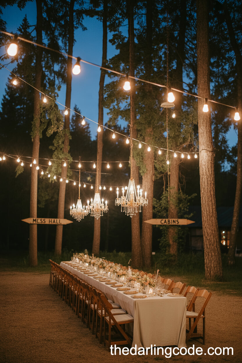 Forest Dinner Party Under The Stars