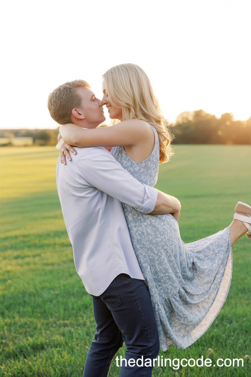 A Joyful Lift And Kiss