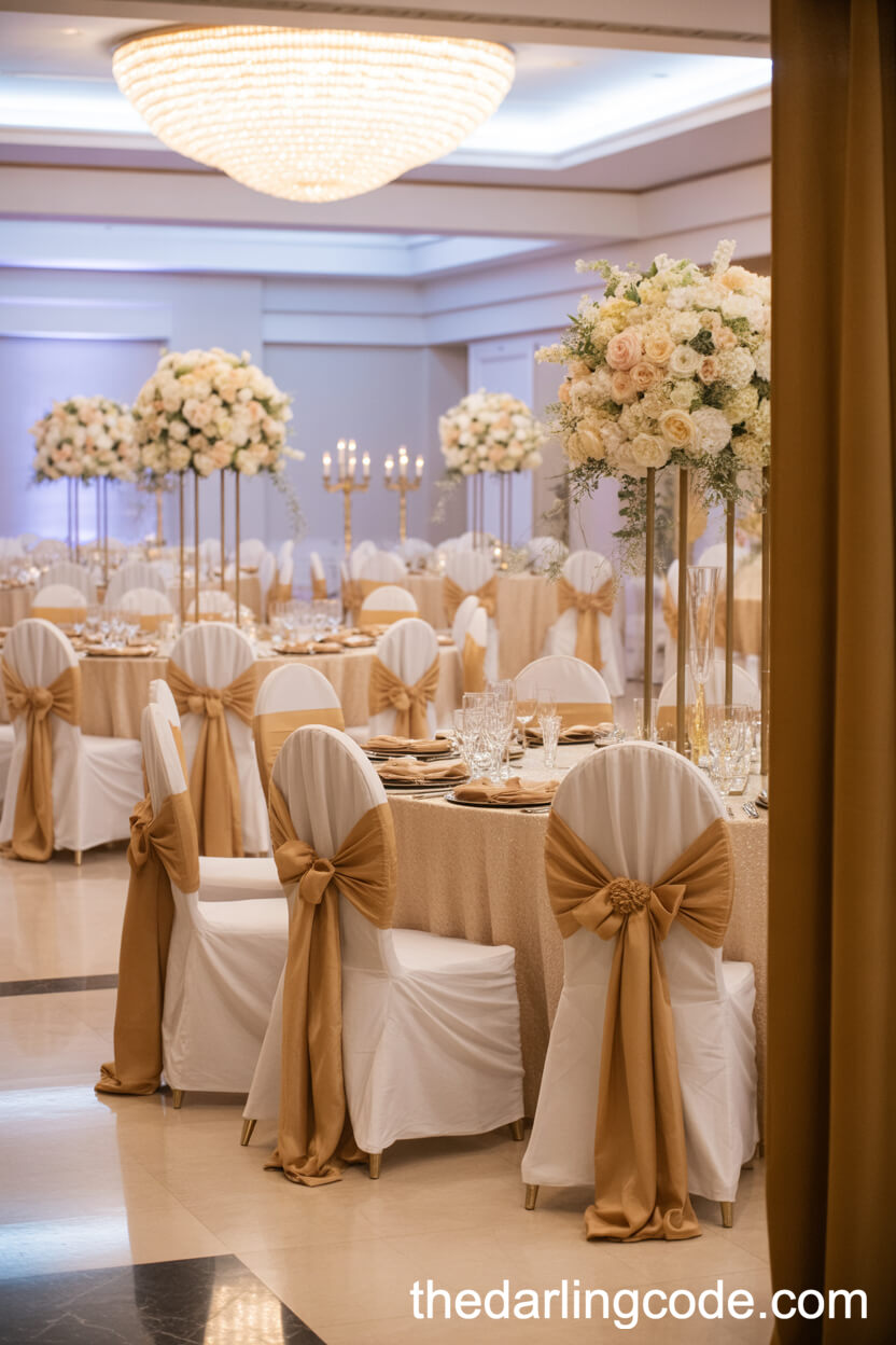 Champagne And Pale Gold