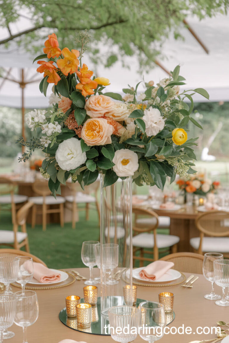 tall wedding centerpieces