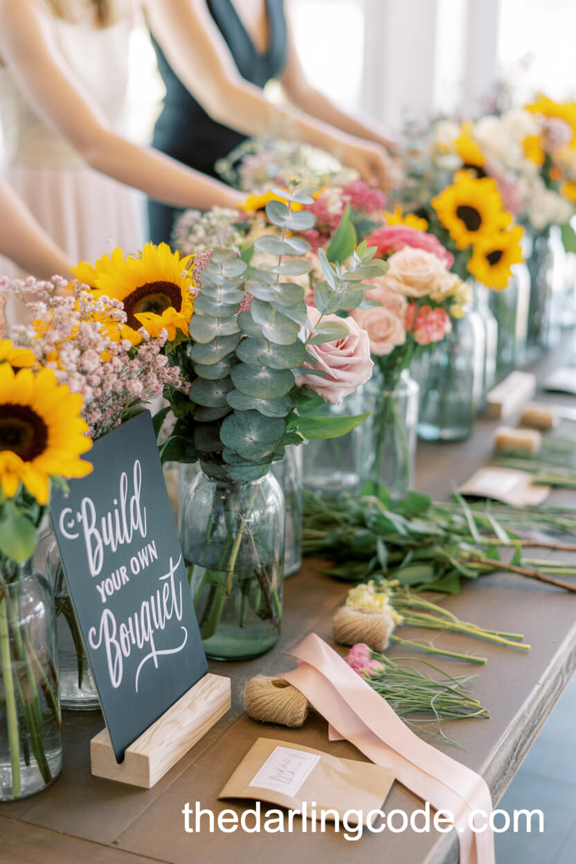 Build Your Own Bouquet Bar