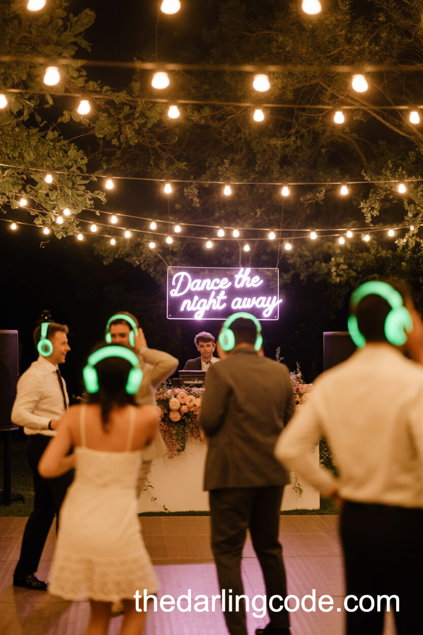 Silent Disco Dance Floor