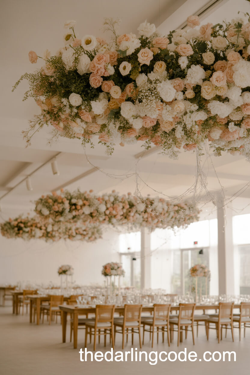 Floating Floral Cloud Decor