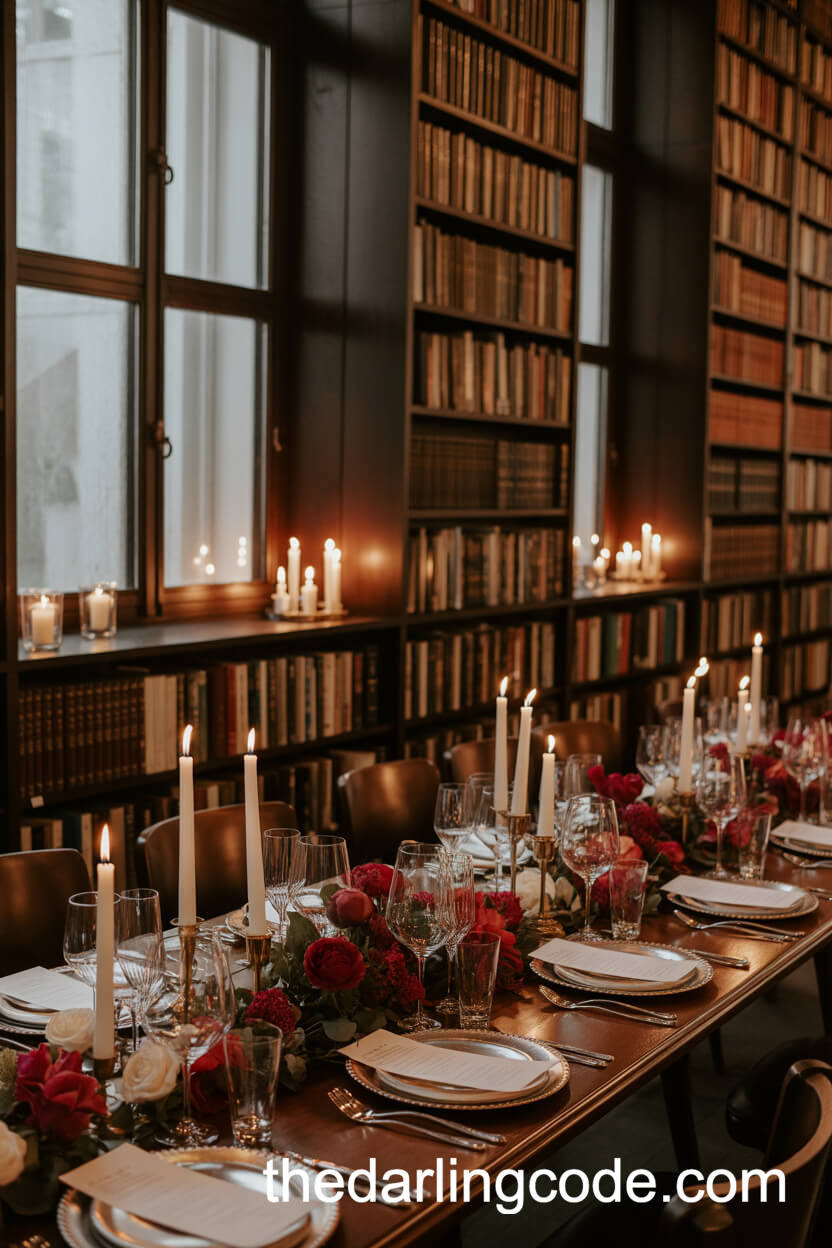 Library Candlelit Dinner