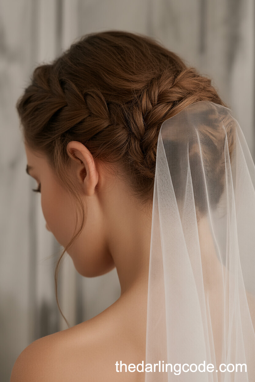 Complex Twisted Updo With Braids