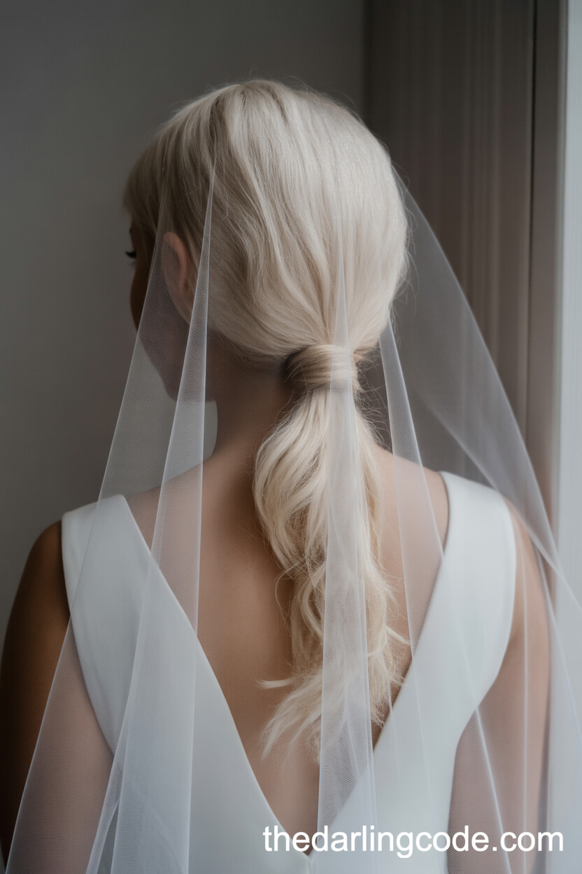 Wrapped Low Ponytail