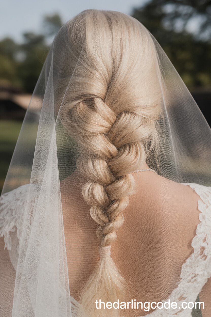 Delicate Waterfall Braid
