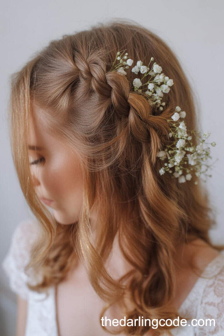 half up half down wedding hairstyles