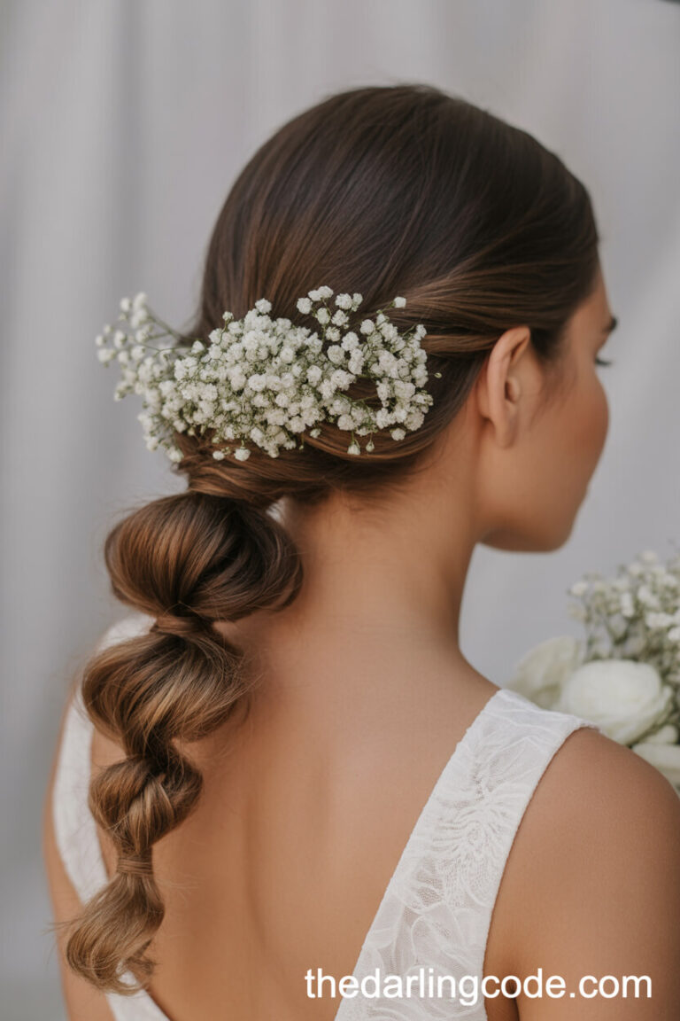 wedding ponytail hairstyles