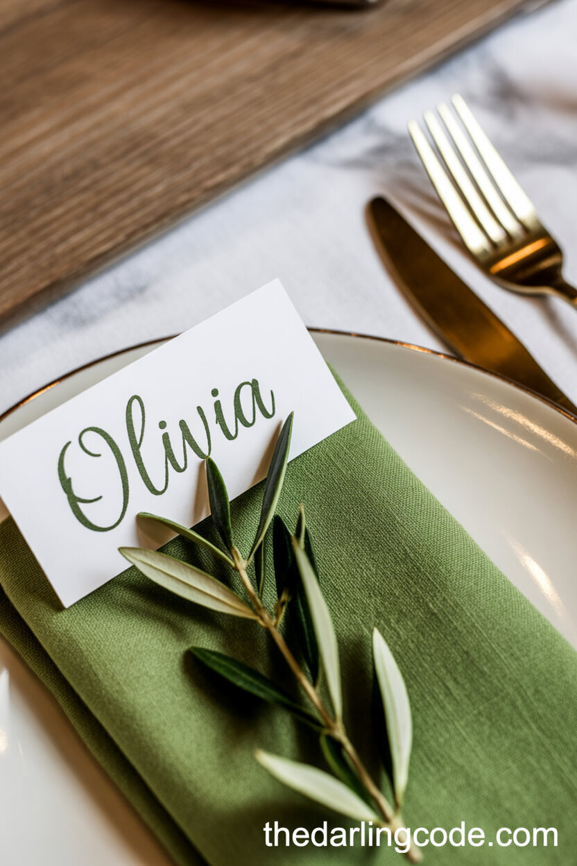 Romantic Greenery-Lined Wedding Aisle