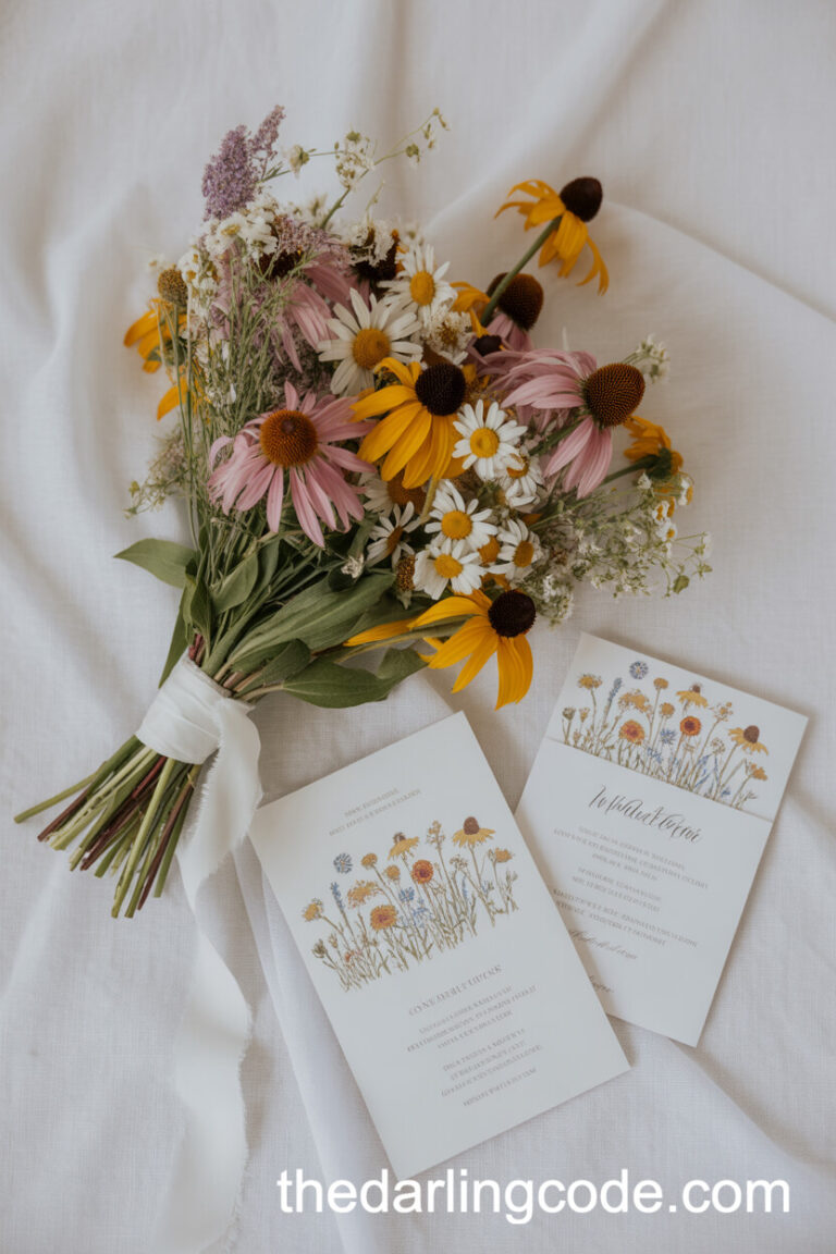wildflower wedding theme ideas